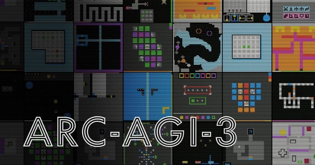 Examples of ARC-AGI-3 game environments, whose mechanics and goals must be inferred through interaction.