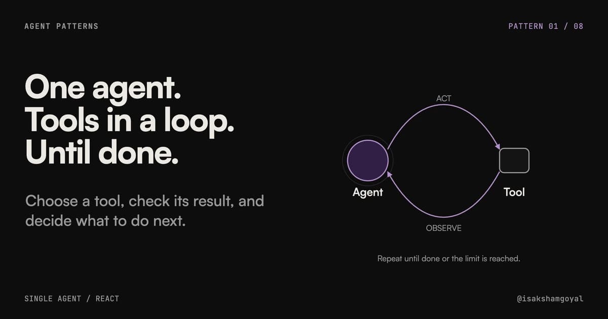 ReAct: how one AI agent uses tools